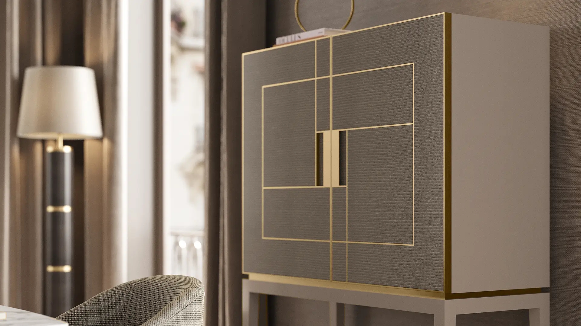 PIÉMONT - Tall Cabinet