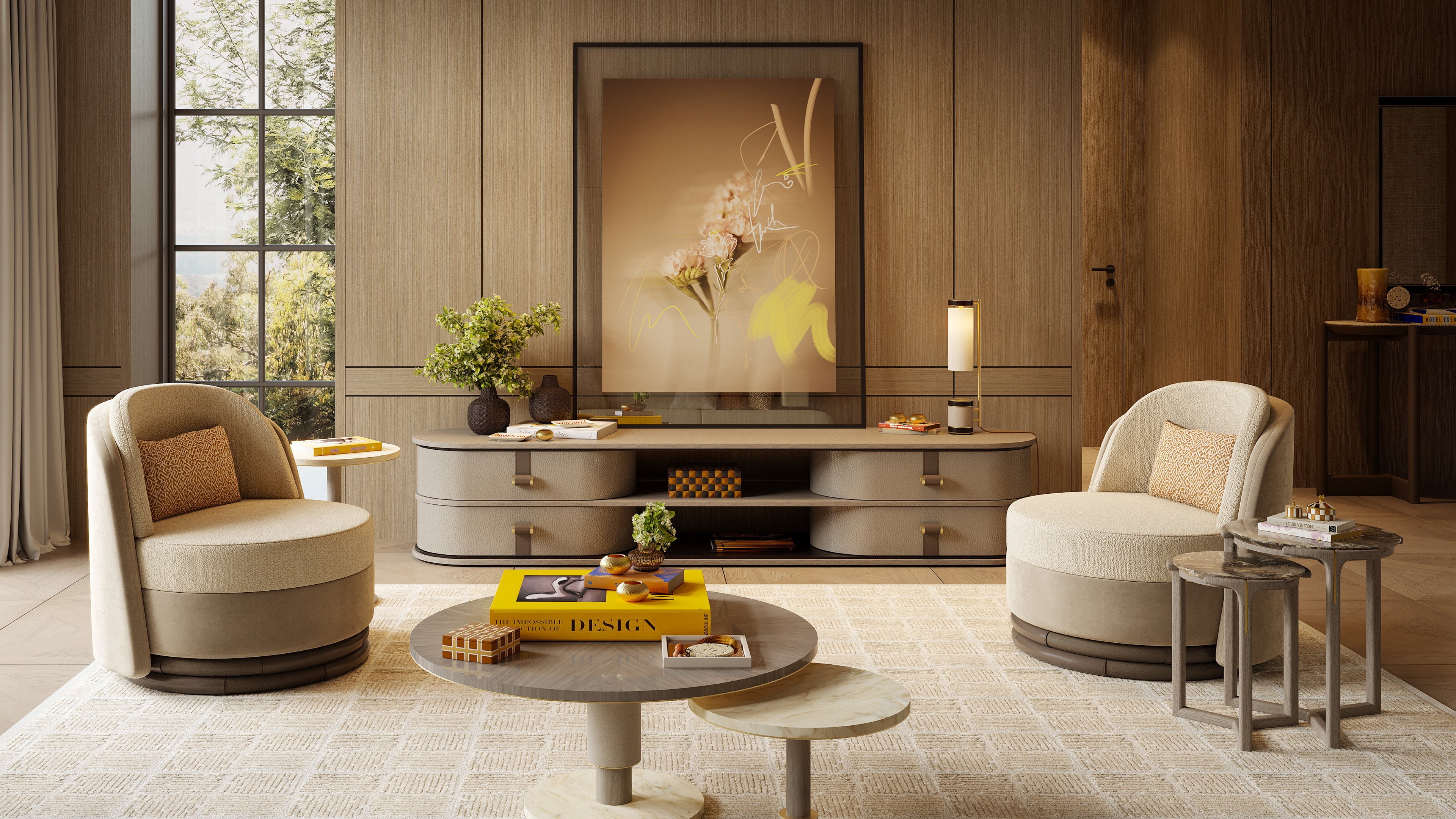Contemporary Confort - Living Rooms
