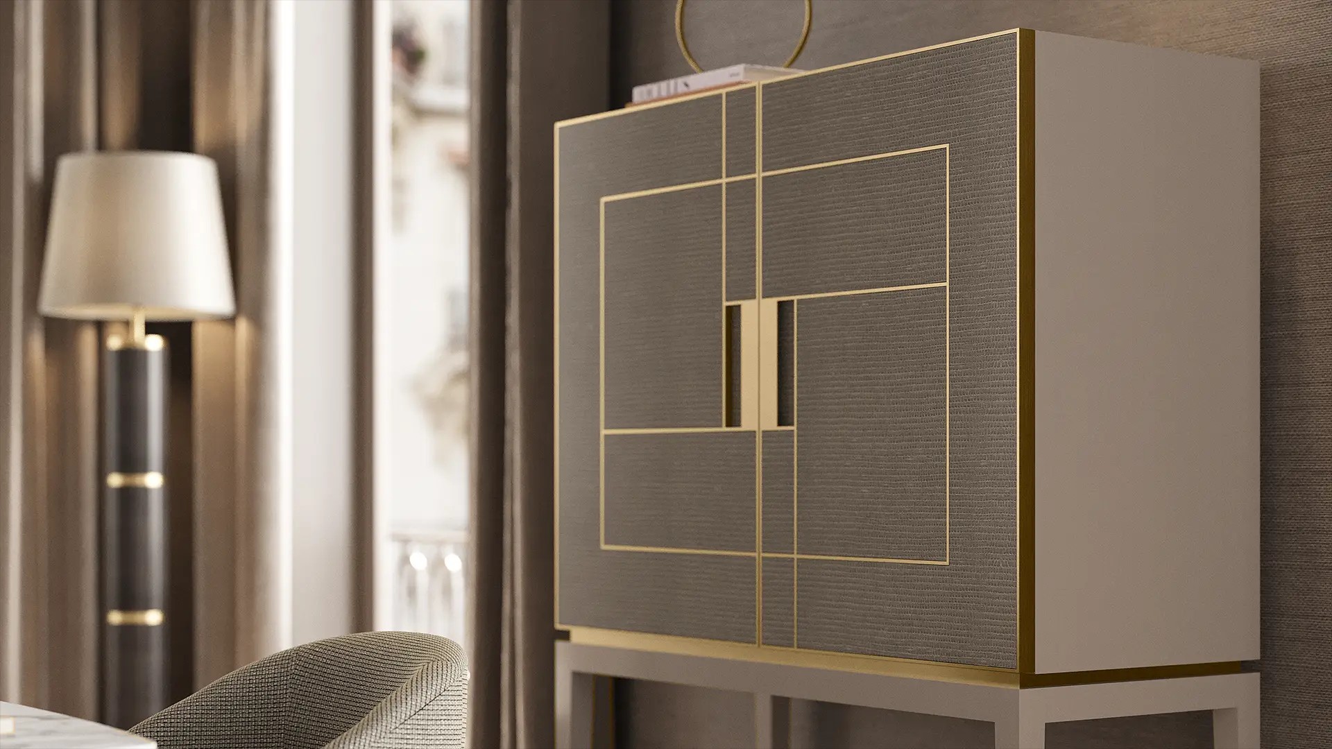 PIÉMONT - Tall Cabinet