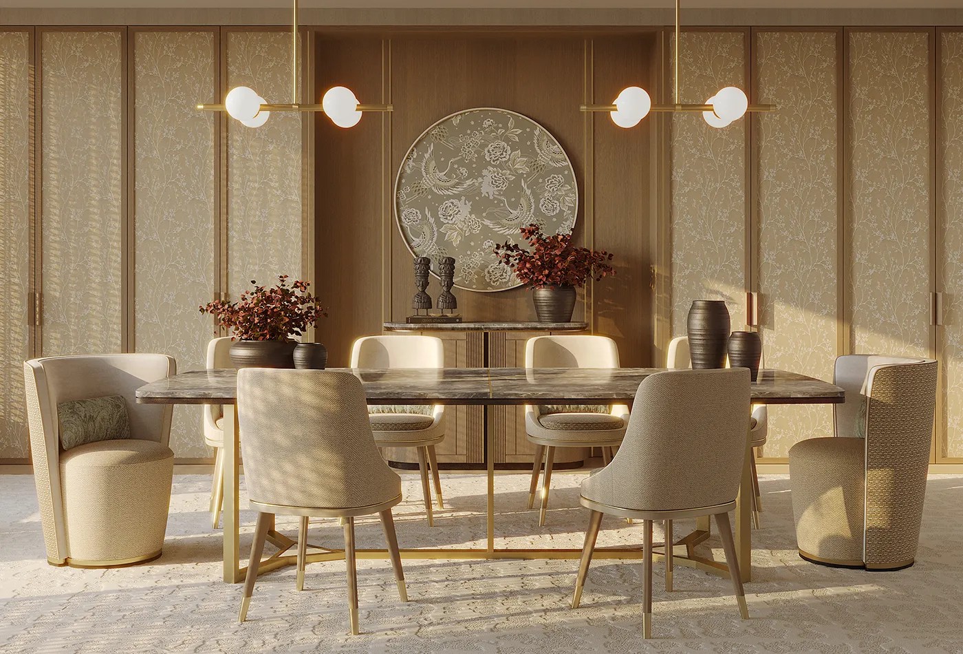 DINING IN OPULENCE