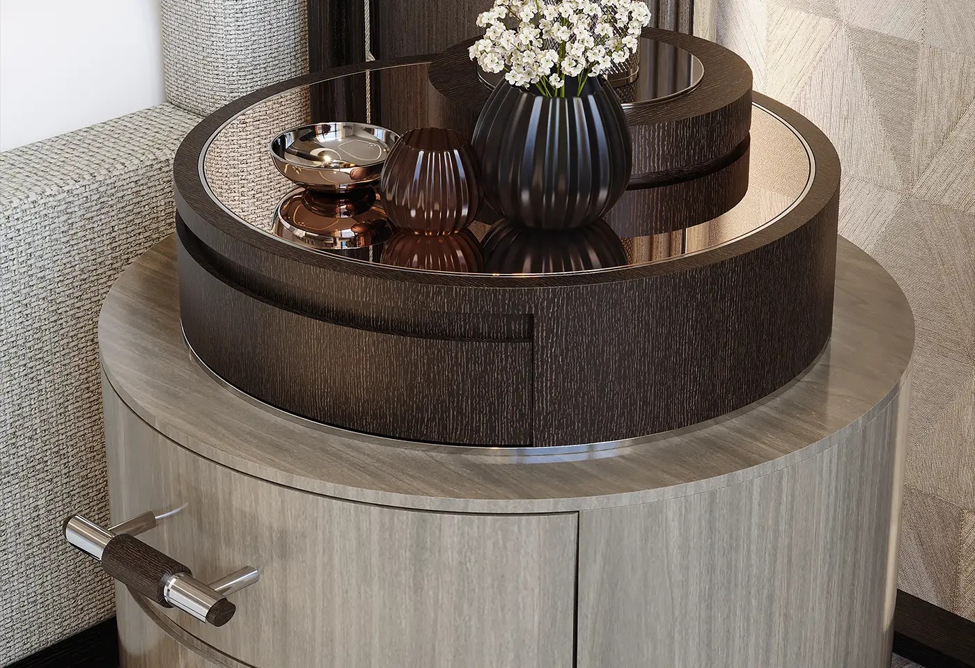 TULSA - Bedside Table