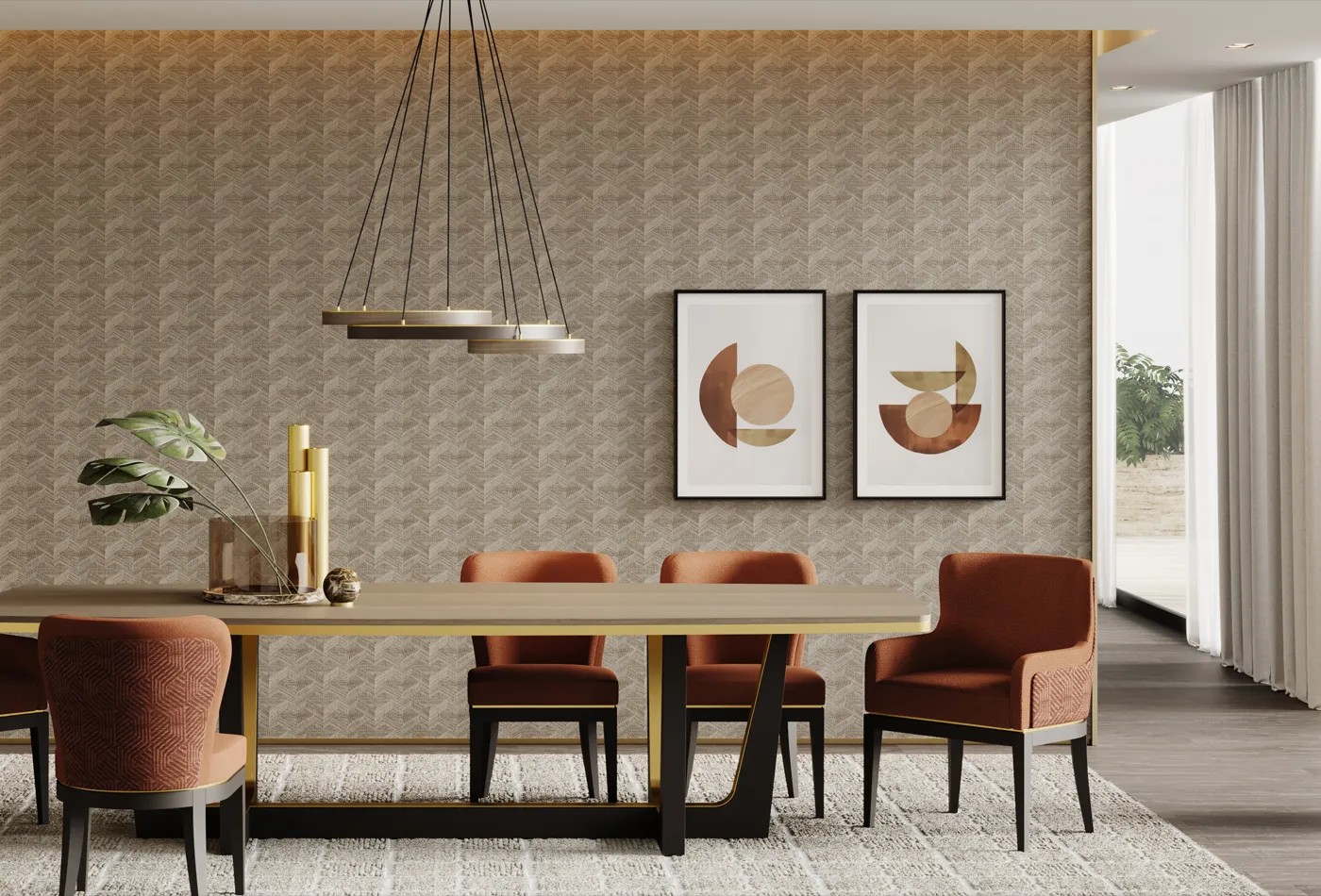 ATMOSPHERIC DINING AT HOME