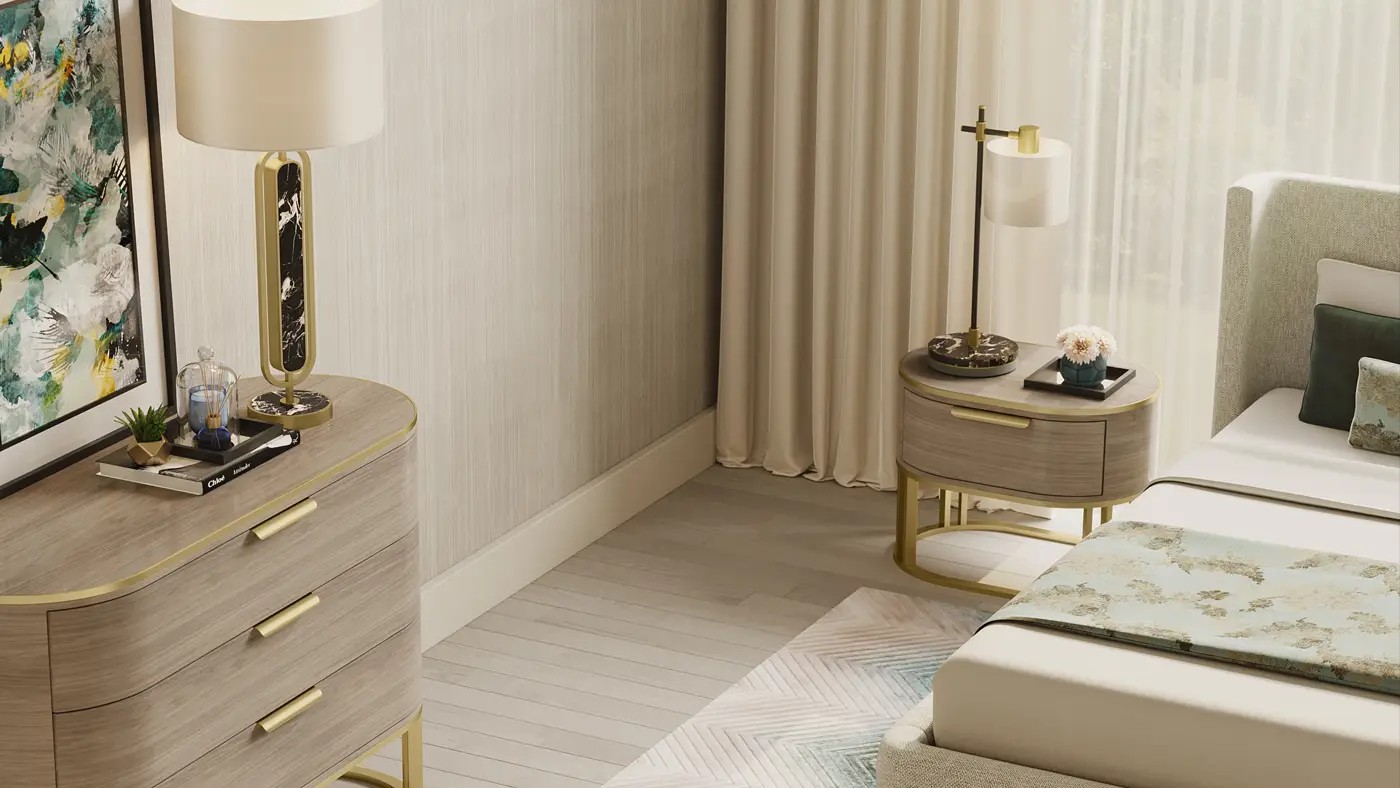 DALLAS - Bedside Table