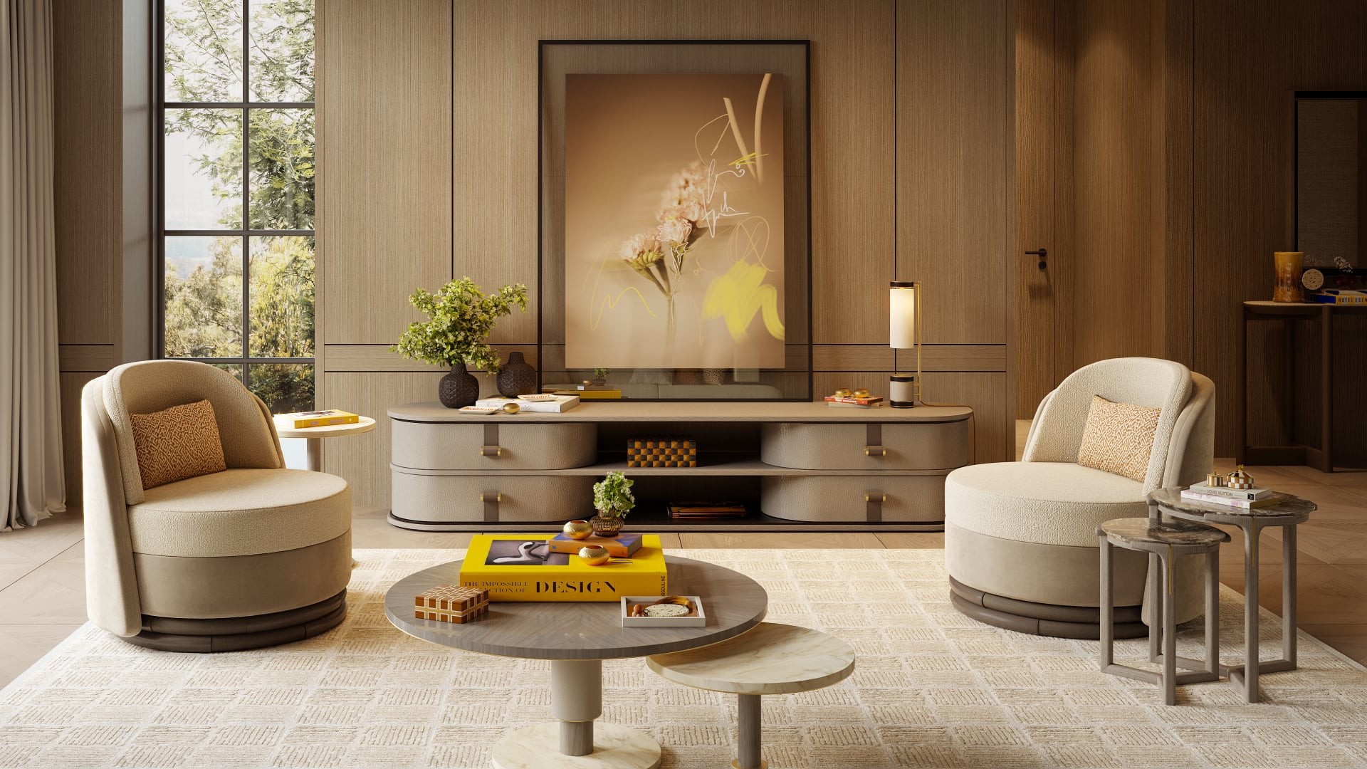 Contemporary Confort - Living Rooms