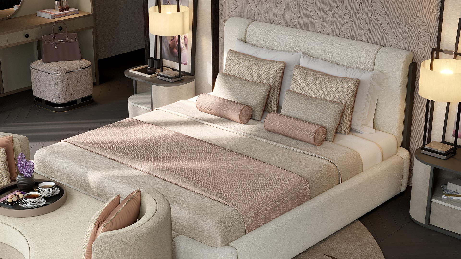 GIVERNY - Bed