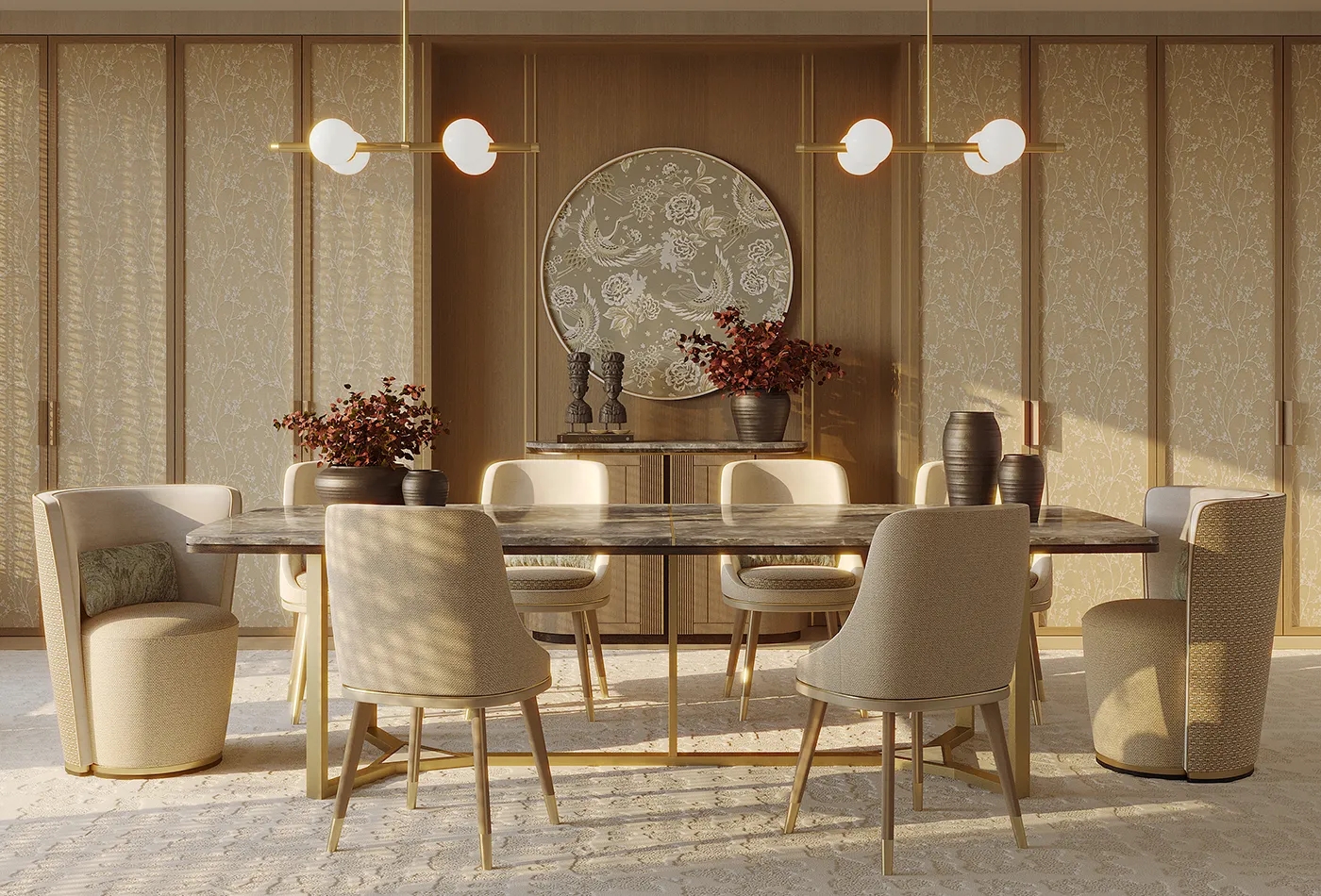 DINING IN OPULENCE - Dining Rooms