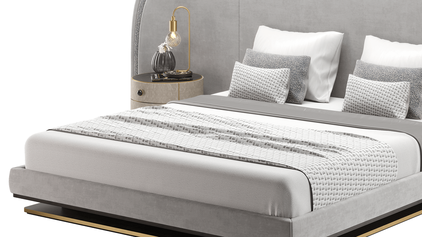 Calabria Bed | Luxury Oversized Upholstered Bed | FRATO | Frato
