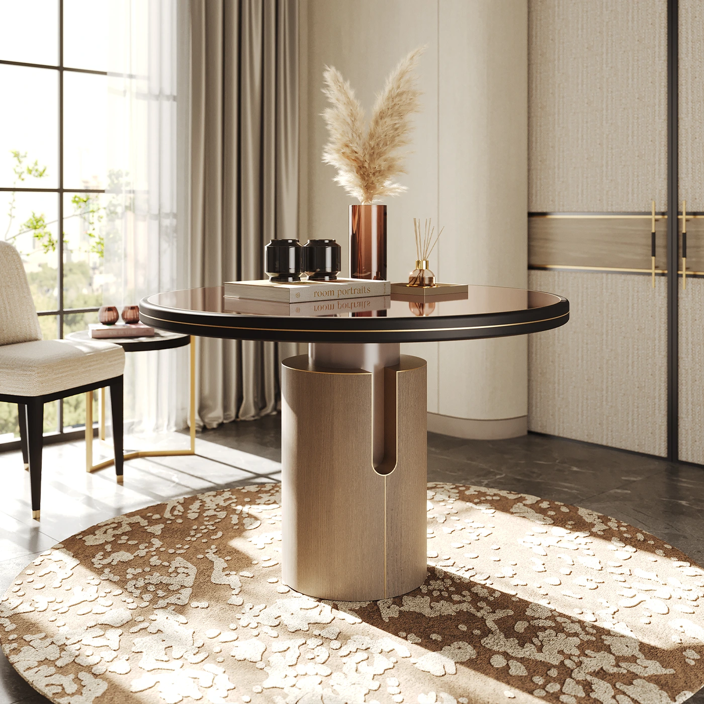 Pasadena Pedestal Table | Frato